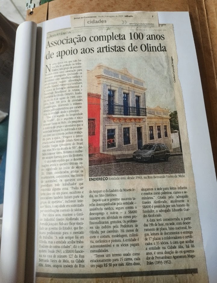SBAOO FOTO MATERIA JORNAL DO COMMERCIO